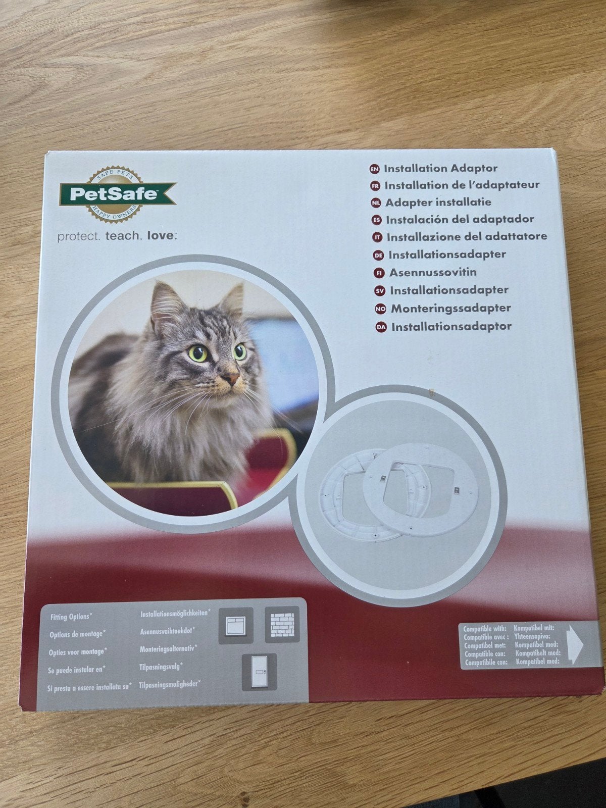 Adapter voor Petsafe kattenluik, Dieren en Toebehoren, Katten-accessoires, Ophalen of Verzenden, Nieuw