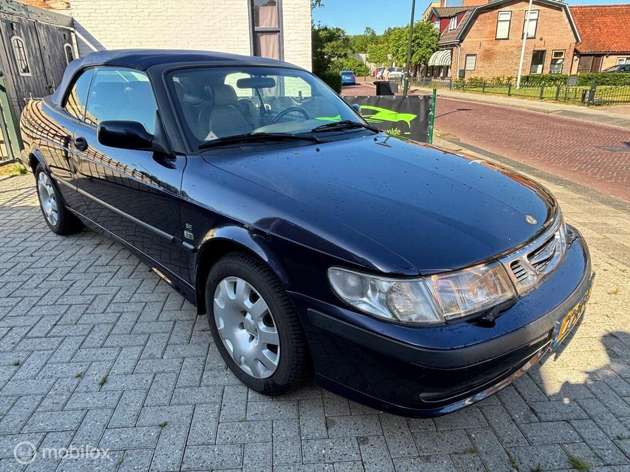 Saab 9-3 Cabrio 2.0t SE |rijd en schakelt werkelijk super |, Auto's, Saab, Voorwielaandrijving, 1380 kg, Gebruikt, Leder