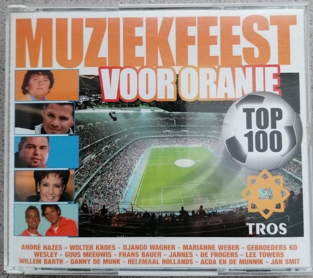 4CD Muziekfeest voor Oranje, Cd's en Dvd's, Cd's | Verzamelalbums, Ophalen of Verzenden, Nederlandstalig
