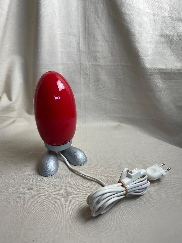 Vintage Dino Egg lampje Ikea jaren 90, Jaren 90, Ophalen of Verzenden, Zo goed als nieuw, Glas