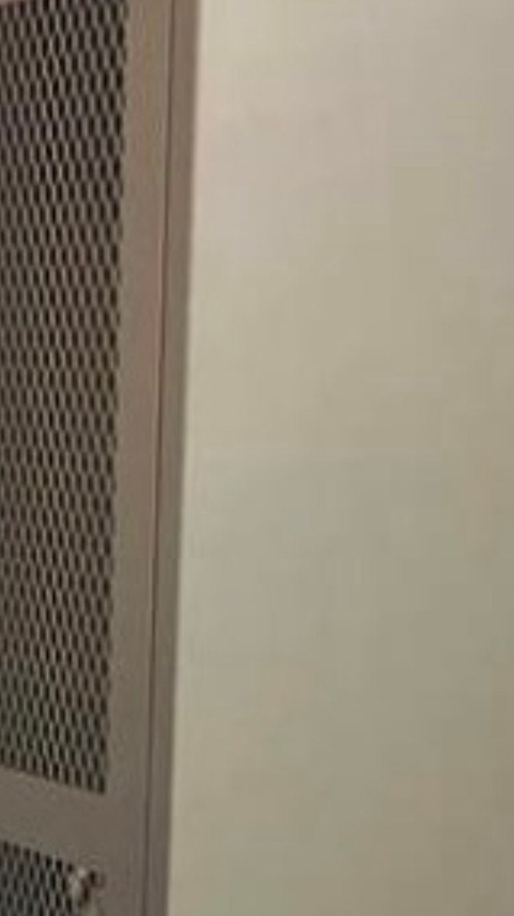 IKEA IVAR Kast met deuren, grijs draadwerk, Ophalen, Gebruikt, 50 tot 100 cm, Minder dan 100 cm