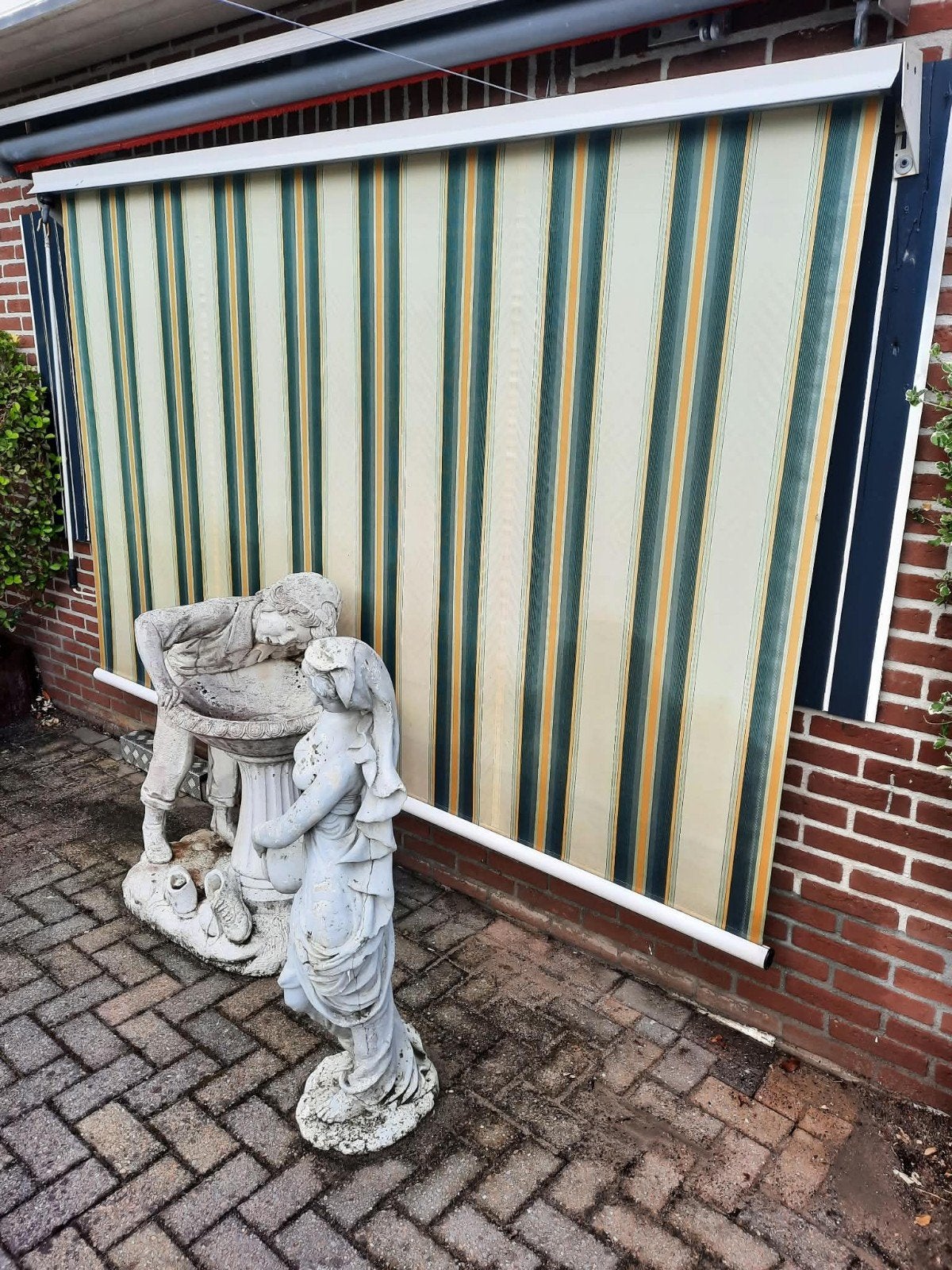zonnescherm, Minder dan 150 cm, Ophalen