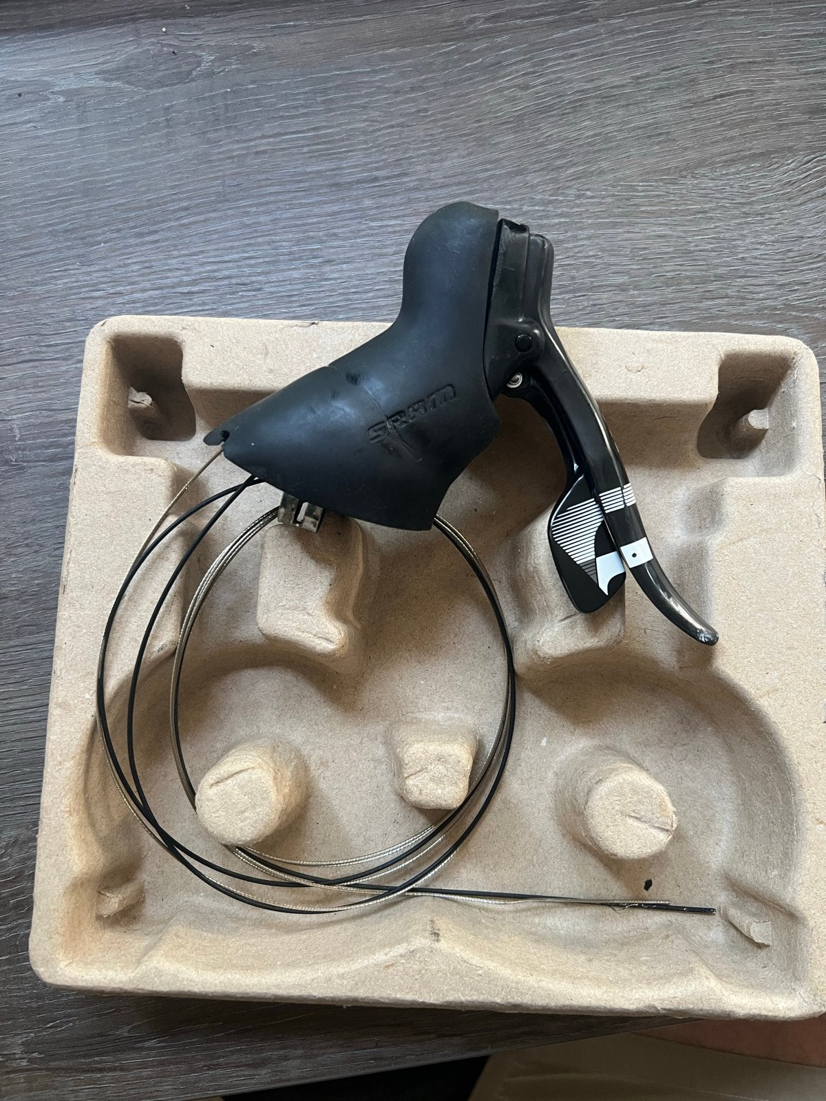 SRAM Force DoubleTap 10 Speed Shifter rechts (achter), Gebruikt, Ophalen of Verzenden, Derailleur of Ketting, Aluminium