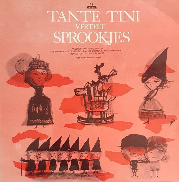 In 1 koop 2 LP's Tante Tini Vertelt Sprookjes (LP 1968), Cd's en Dvd's, Ophalen of Verzenden, Gebruikt, LP, Verhaal of Sprookje