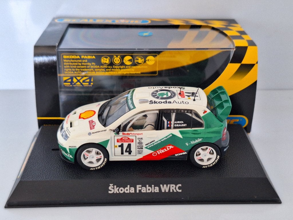 Scalextric Skoda Fabia Rally Wrc Works 2003 Ref Nr C2487, Overige merken, Nieuw, Scalextric, Ophalen of Verzenden