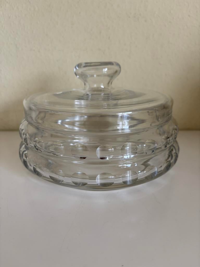 Bonbonniere Kristal Krosno Polen, Ophalen of Verzenden