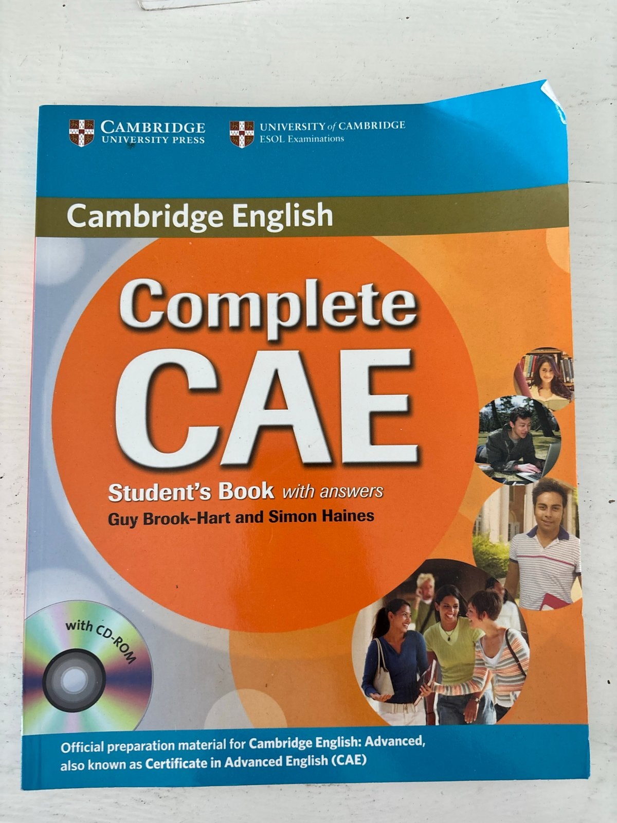 Cambridge English Complete CAE Student's Book met CD-ROM, Boeken, Ophalen of Verzenden, Alpha, Gelezen, HBO