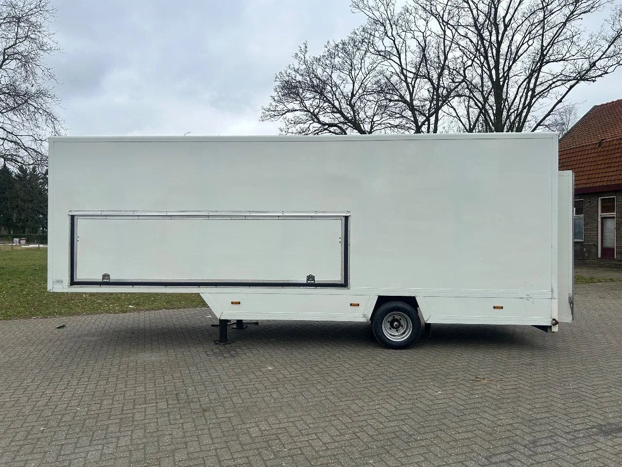 VELDHUIZEN Be oplegger service oplegger (bj 2005), Auto's, Vrachtwagens, Overige brandstoffen, Origineel Nederlands, Bedrijf, Aanhangers en Opleggers