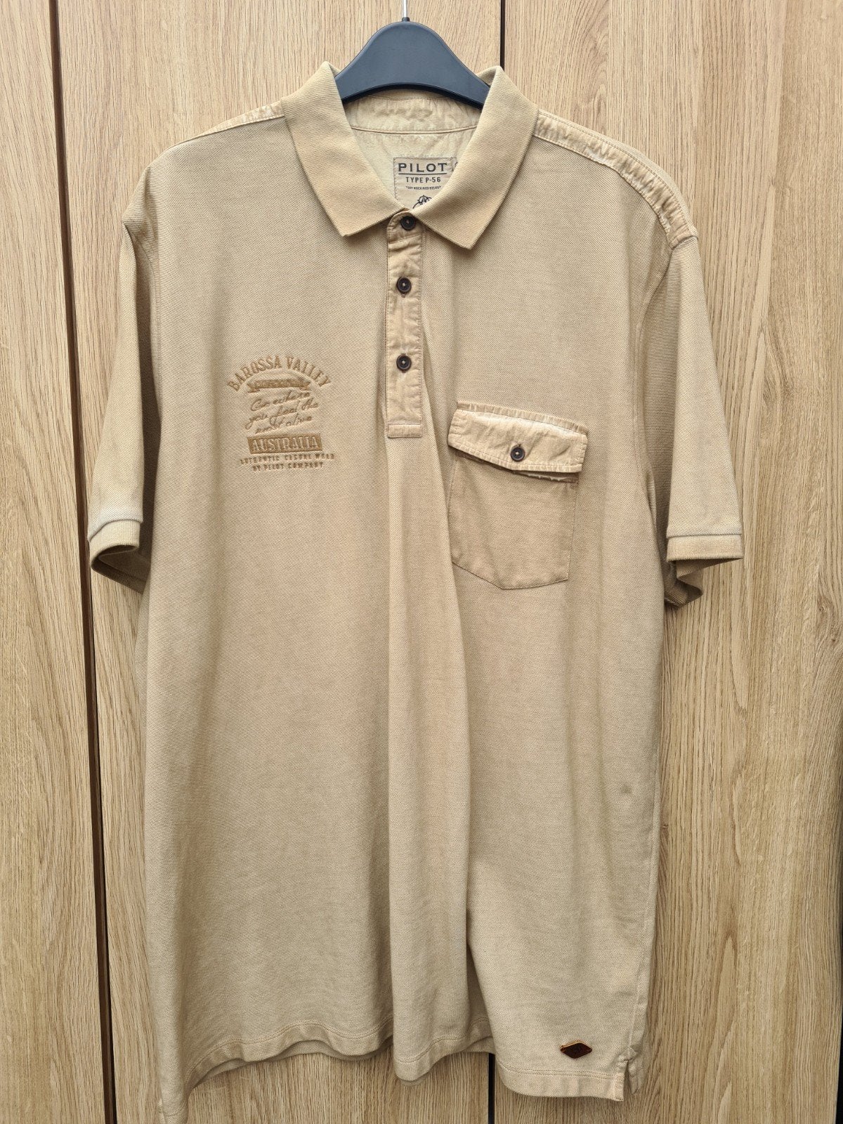 NIEUW polo Pilot camelkleurig mt XXL, Ophalen, Nieuw, Overige maten