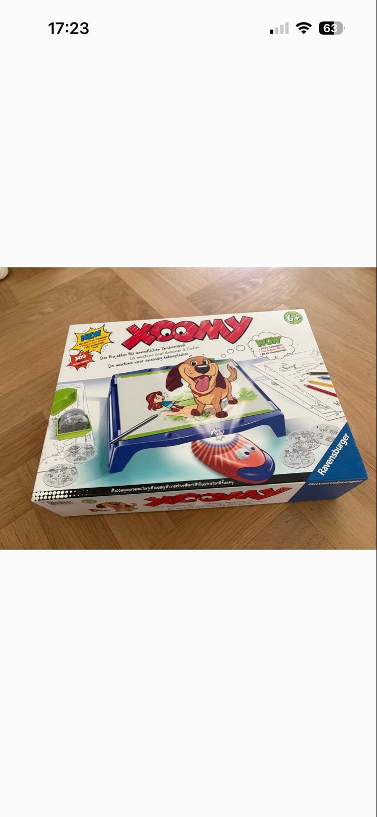 Ravensburger Xoomy Tekentafel - Compleet en Uitstekende Staa, Ophalen, Zo goed als nieuw, Knutselen, Met licht