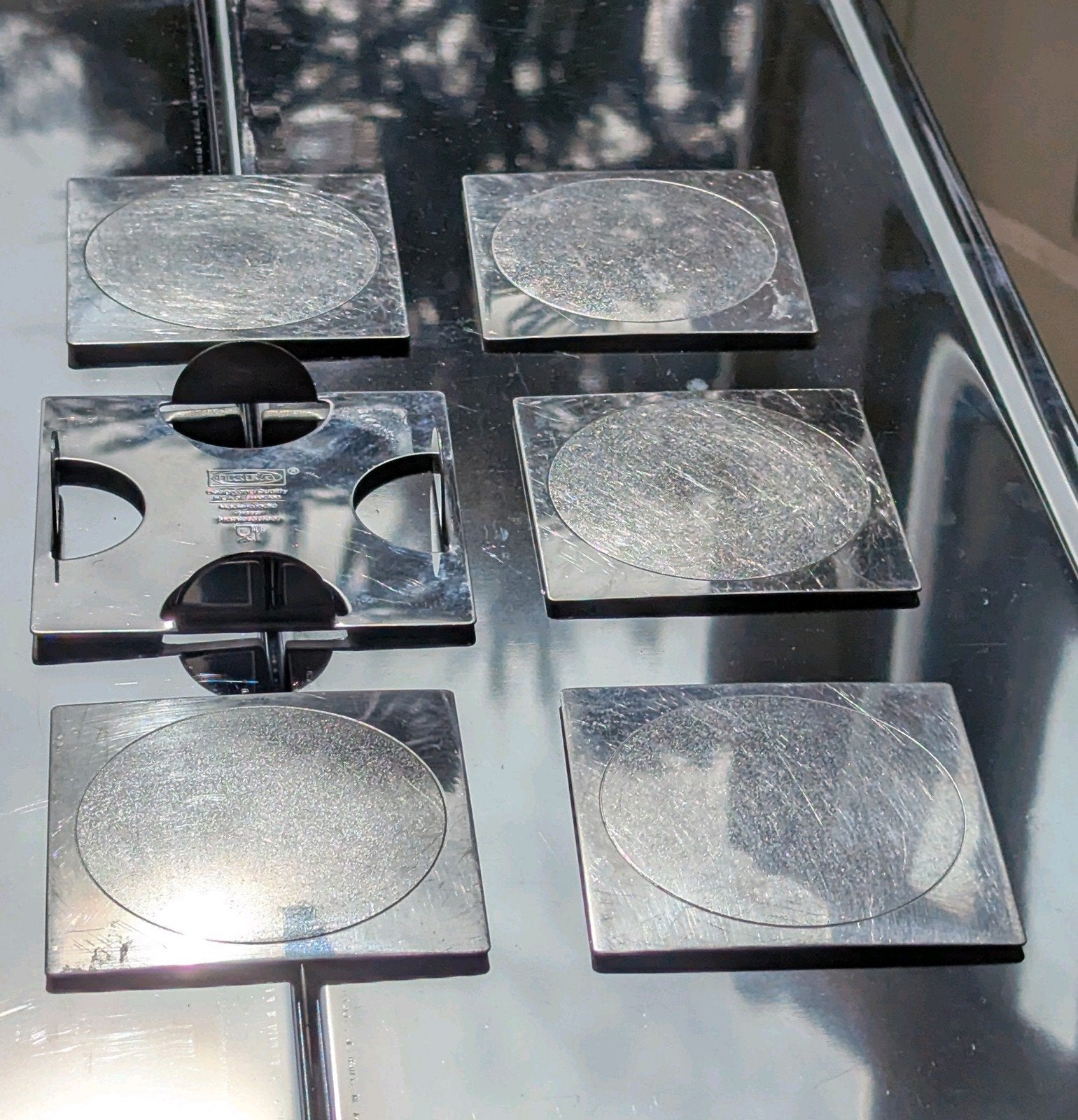 Vintage IKEA GROGGY onderzetters - set van 5 coasters, Ophalen of Verzenden, Gebruikt