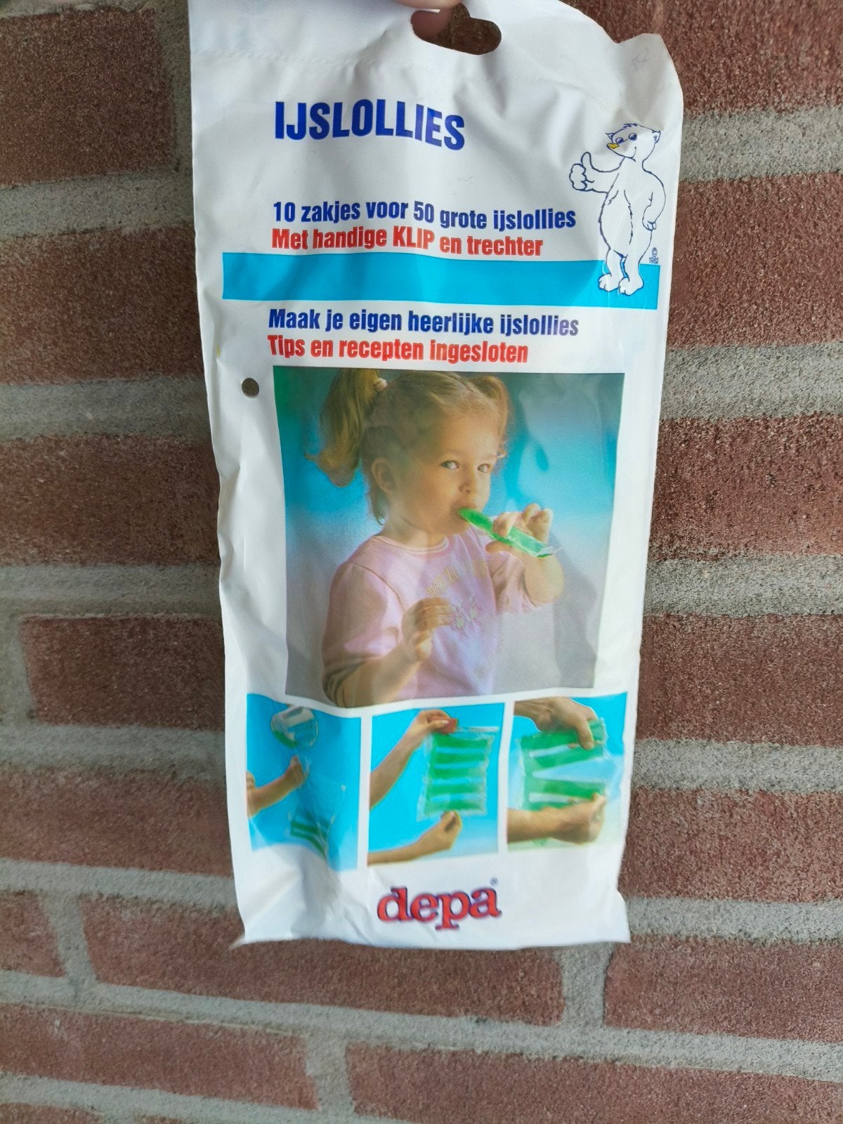 Nieuw! 25 x Depa IJslollies Zakjes, Ophalen, Nieuw