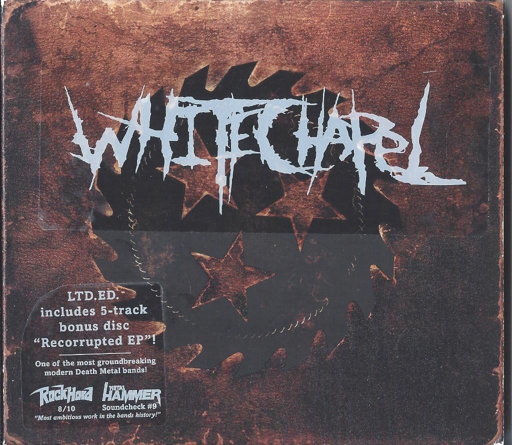 WHITECHAPEL-CD Whitechapel + EP Recorrupted /Limited Edition, Ophalen of Verzenden, Zo goed als nieuw