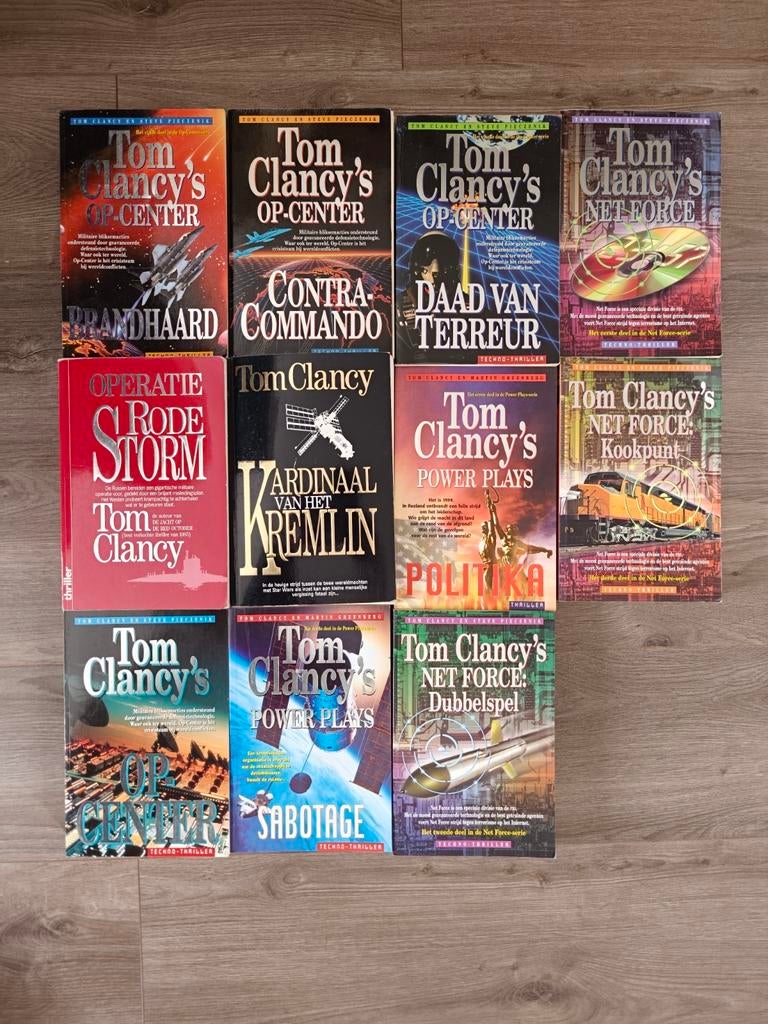Tom Clancy boeken set, Boeken, Ophalen