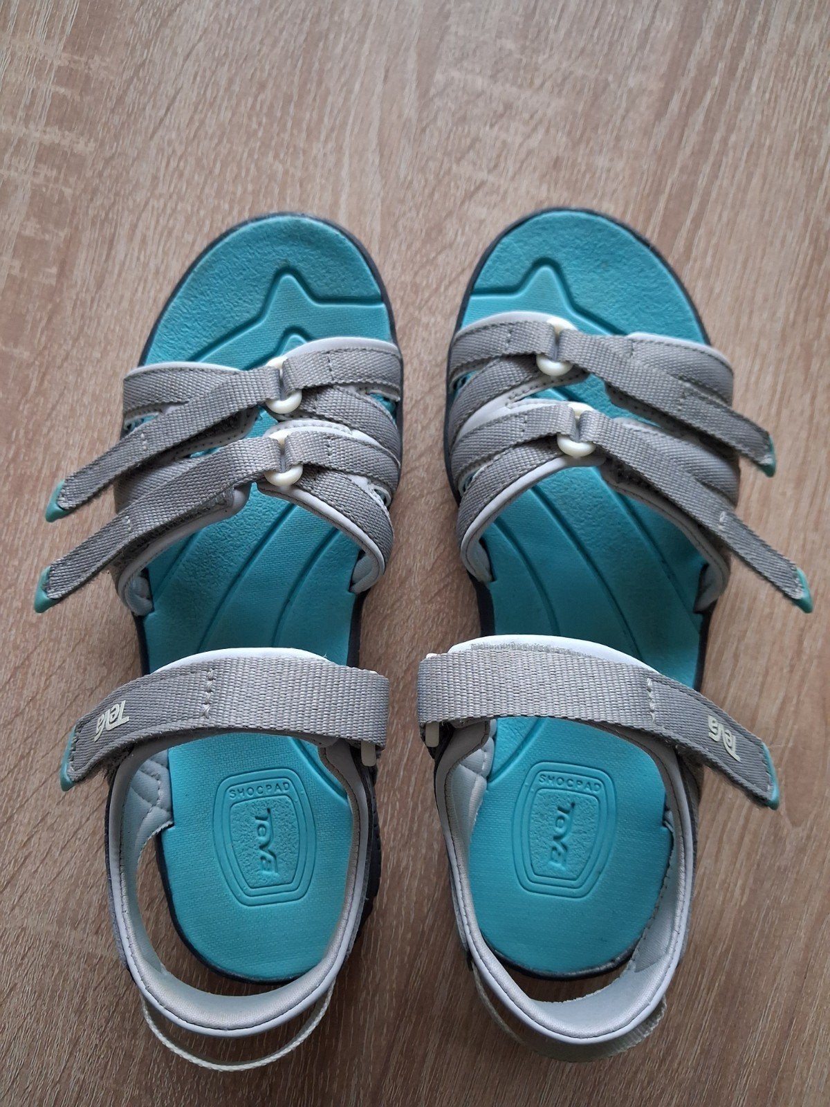 Teva Tirra sandalen grijs/turquoise
maat 33-34, Ophalen, Meisje, Overige typen, Teva
