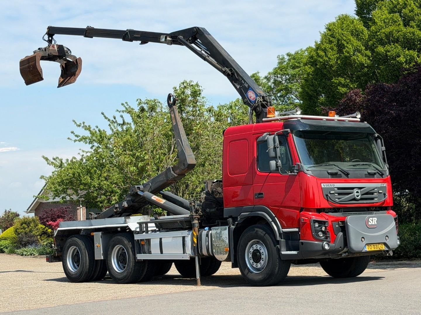 Volvo FMX 460 EEV 6X4 6x6!WIDEPSPREAD!Z-Kraan-HAAK! NL TRUCK, Automaat, Euro 5, Overige kleuren, Bedrijf