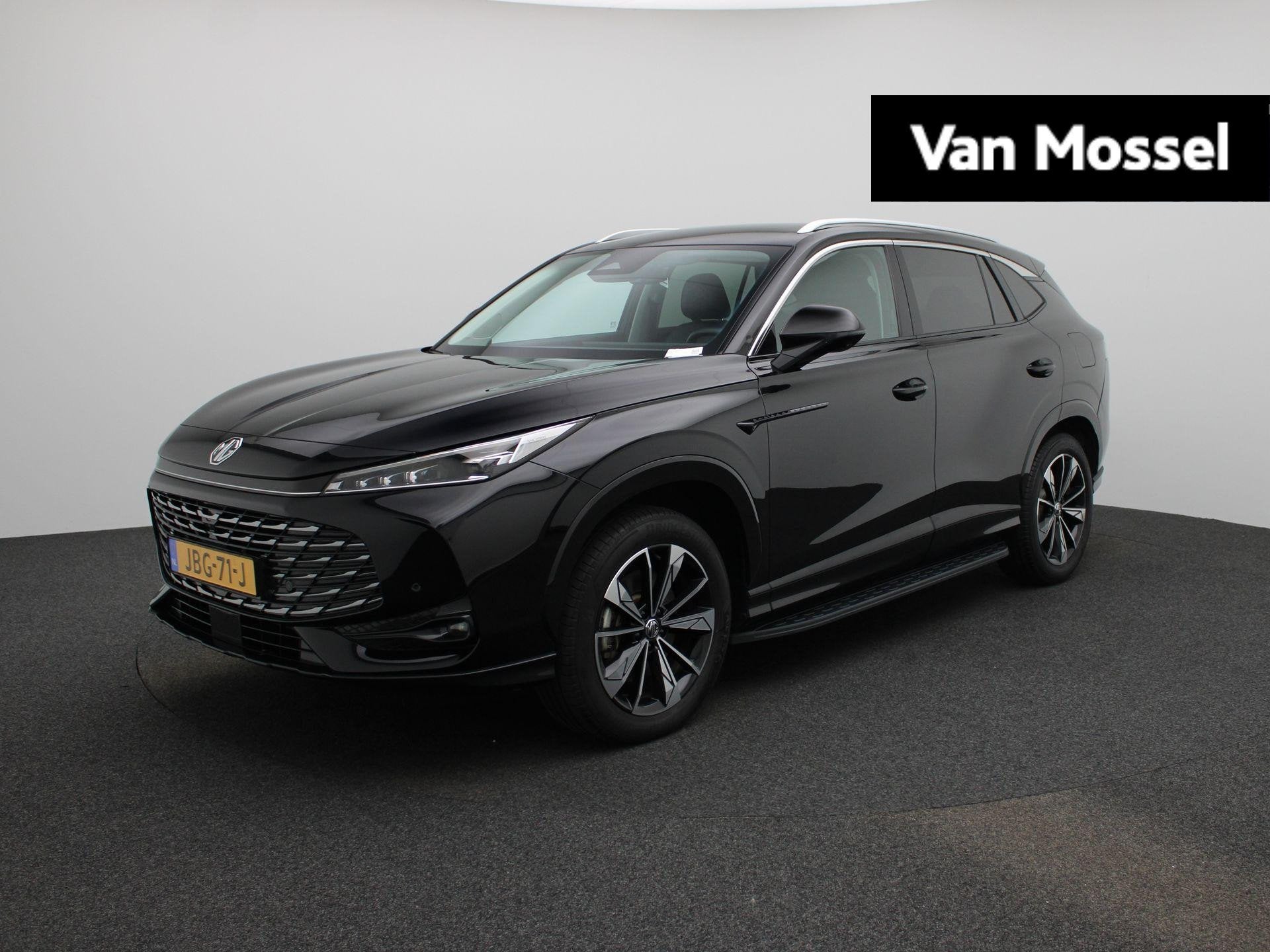 MG HS PHEV 1.5 Luxury | 100km Electrisch | Navi | CarPlay |, Auto's, 12 maanden, Stof, Gebruikt, 4 cilinders