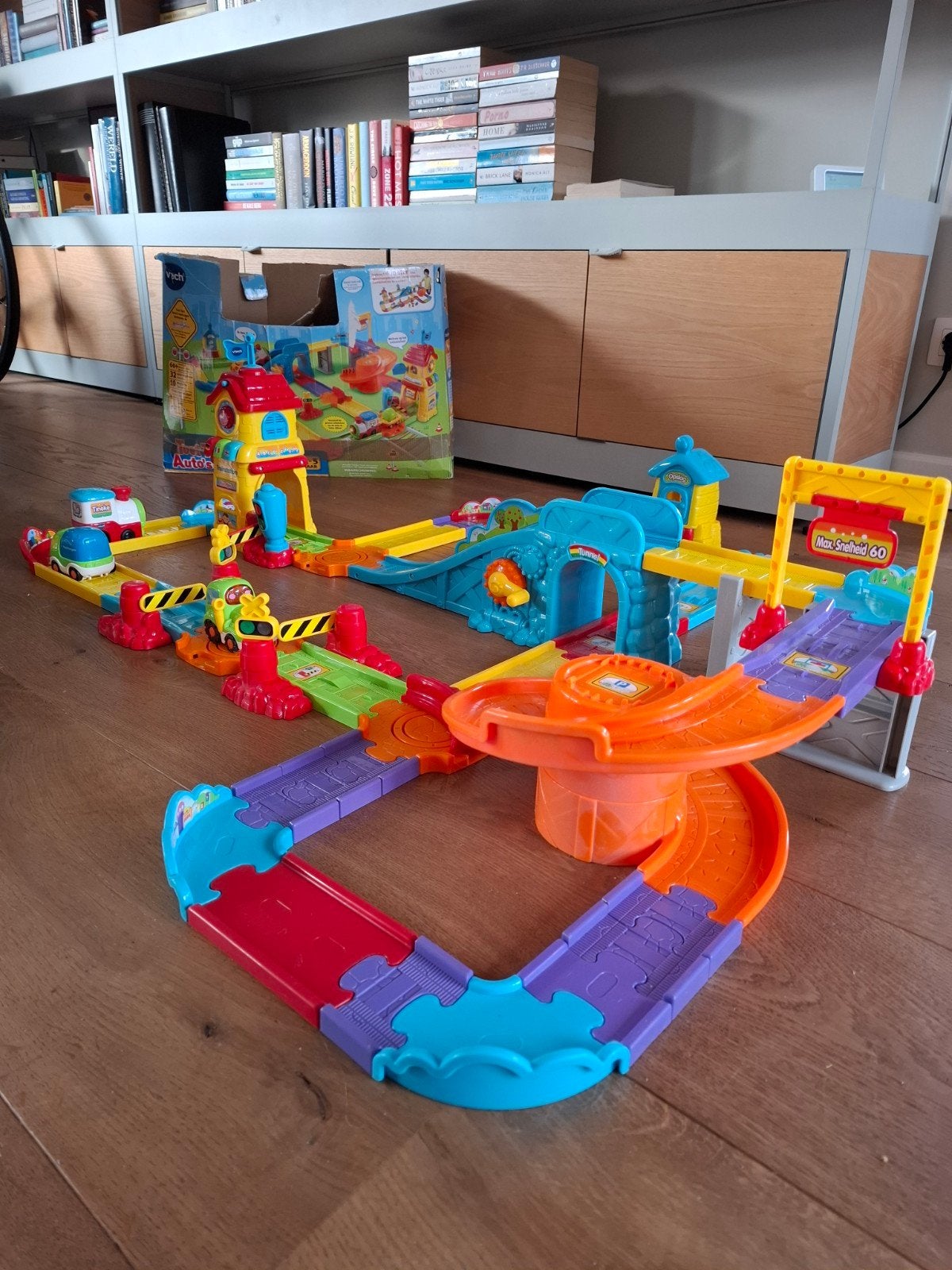 VTech Toet Toet Auto's en Zoef Zoef Dieren Baanset, Ophalen of Verzenden, Gebruikt