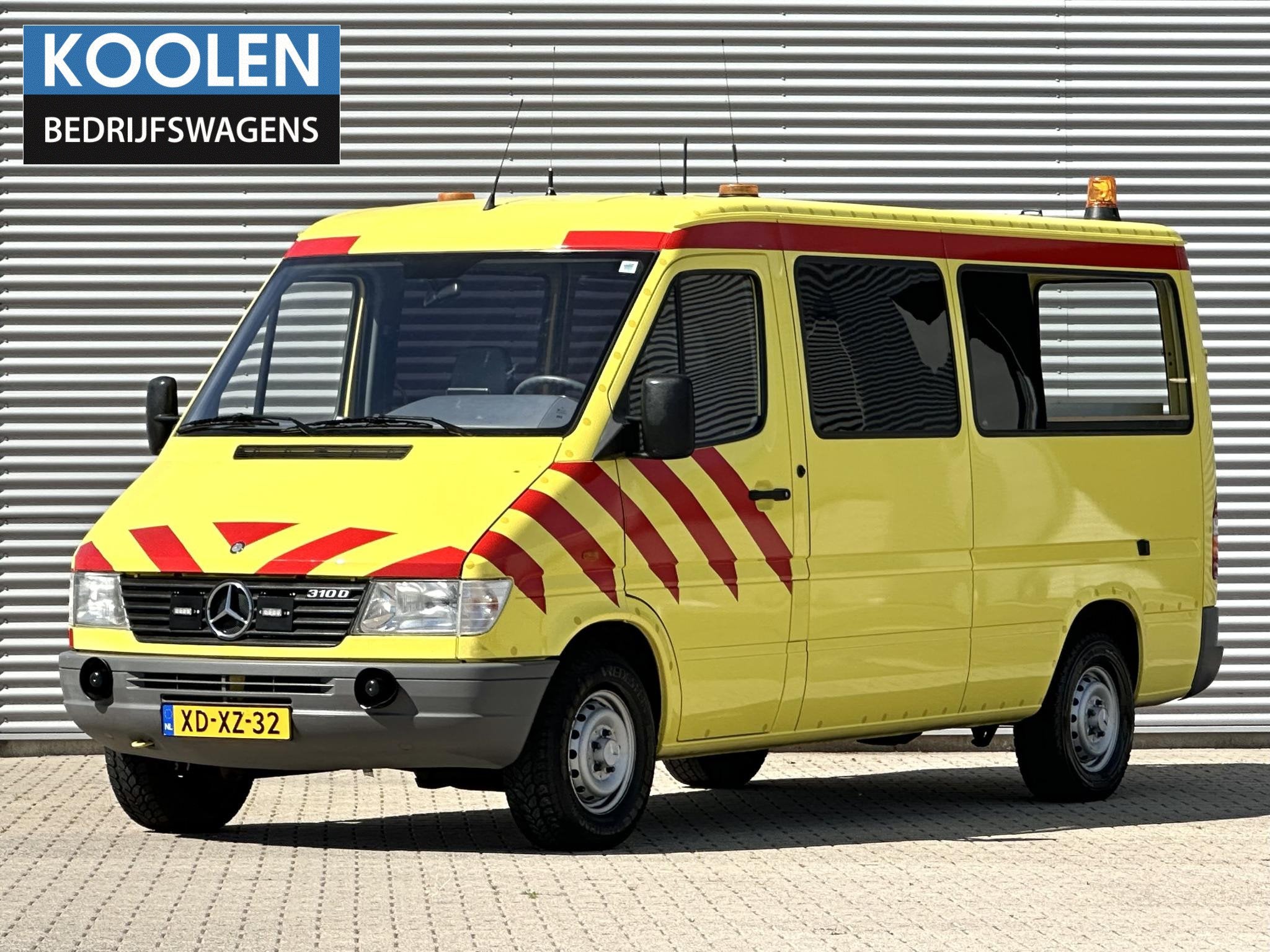Mercedes-Benz Sprinter 310 D lang/hoog Personenbus 8 zitpl.a, Automaat, Gebruikt, Overige carrosserieën, 2000 kg