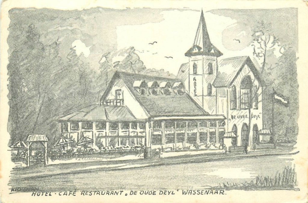 701-212-017 Wassenaar De Oude Deijl, Verzenden, Voor 1920, Zuid-Holland