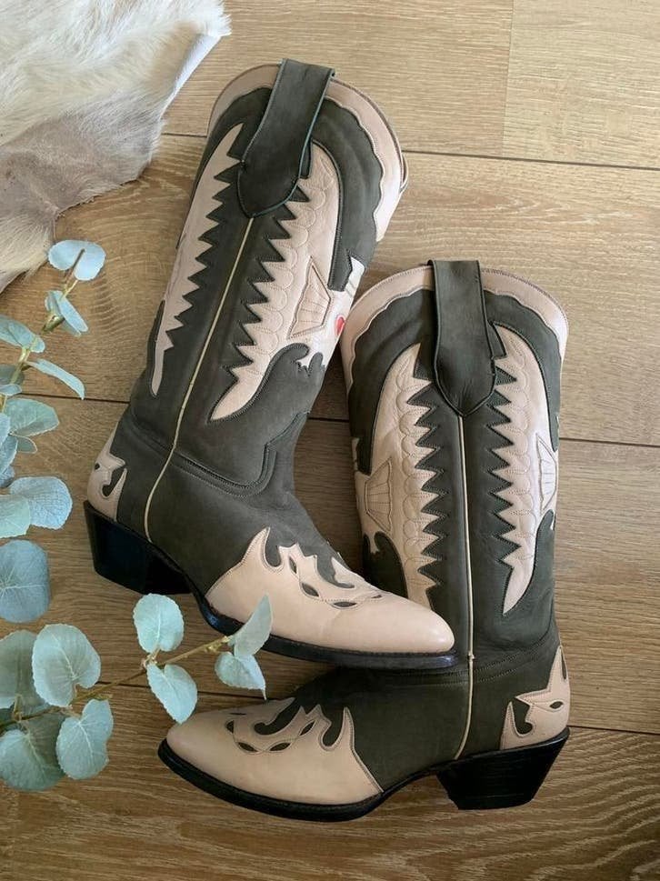 Moonrise cowboylaarzen 39 western boots bohemian laarzen, Hoge laarzen, -, -, Ophalen of Verzenden