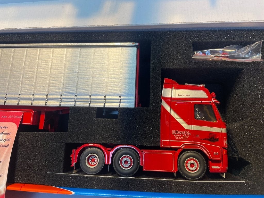 Tekno Volvo Weeda FH16 610 Globbetrotter Xl, Hobby en Vrije tijd, Ophalen of Verzenden, Nieuw, Bus of Vrachtwagen, Tekno