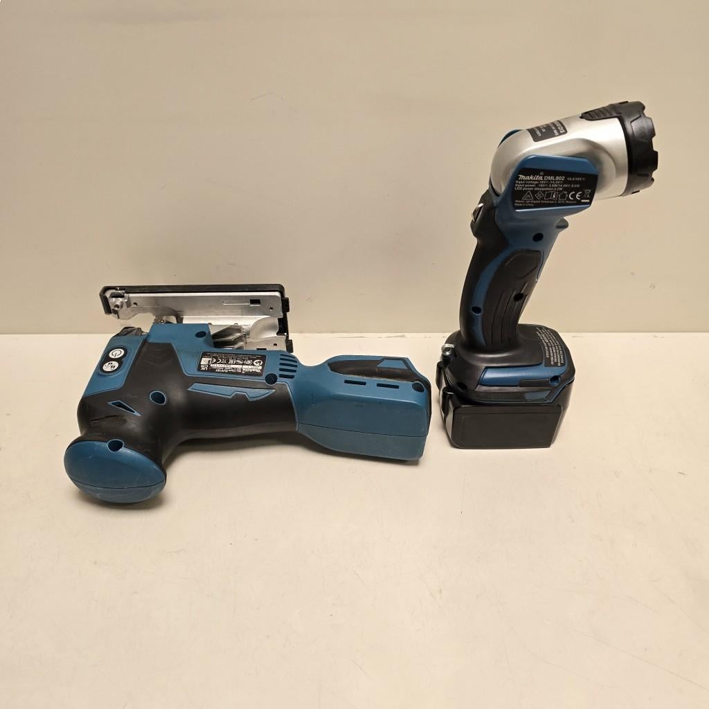Makita Accu Decoupeerzaag 18V | DML802 LED Lamp & 1 (836762), Makita Nederland B.V., Info@makita.nl, Park Forum 1101, 5657 HK Eindhoven, Nederland