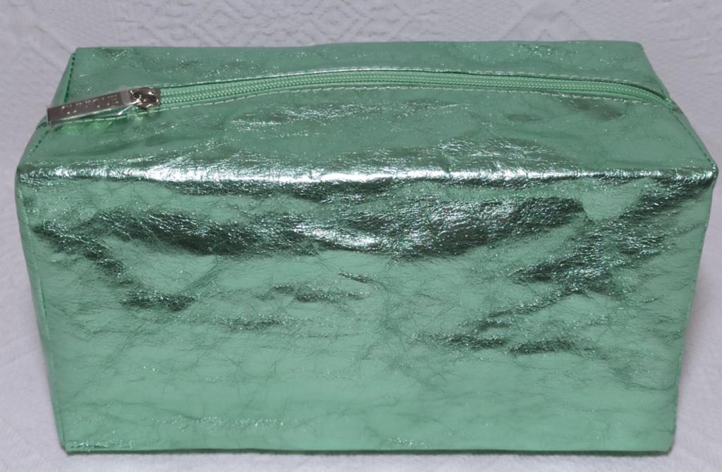 Clinique Beautycase Toilettas Mintgroen Metallic, Verzenden, Nieuw, Groen, Dame