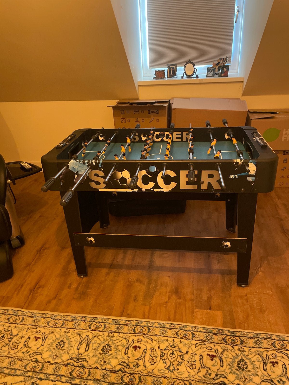 Voetbaltafel - Plezier voor jong en oud!, Ophalen, Gebruikt