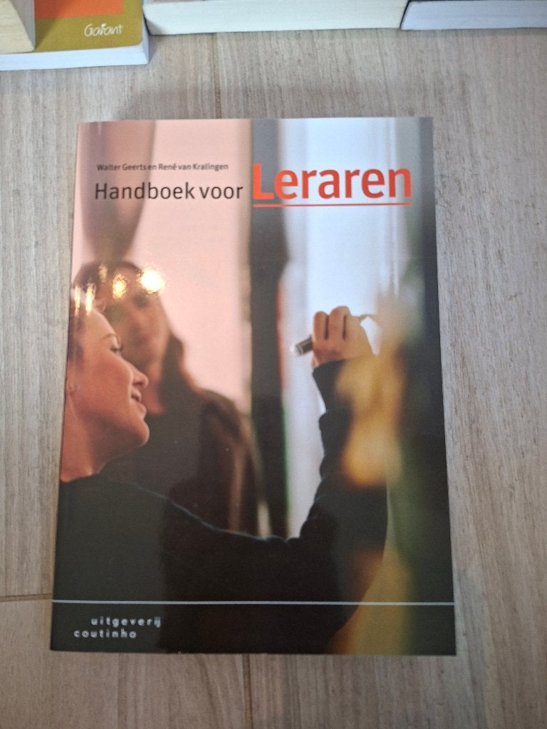 Handboek voor Leraren, Ophalen of Verzenden, Alpha, Nieuw, HBO