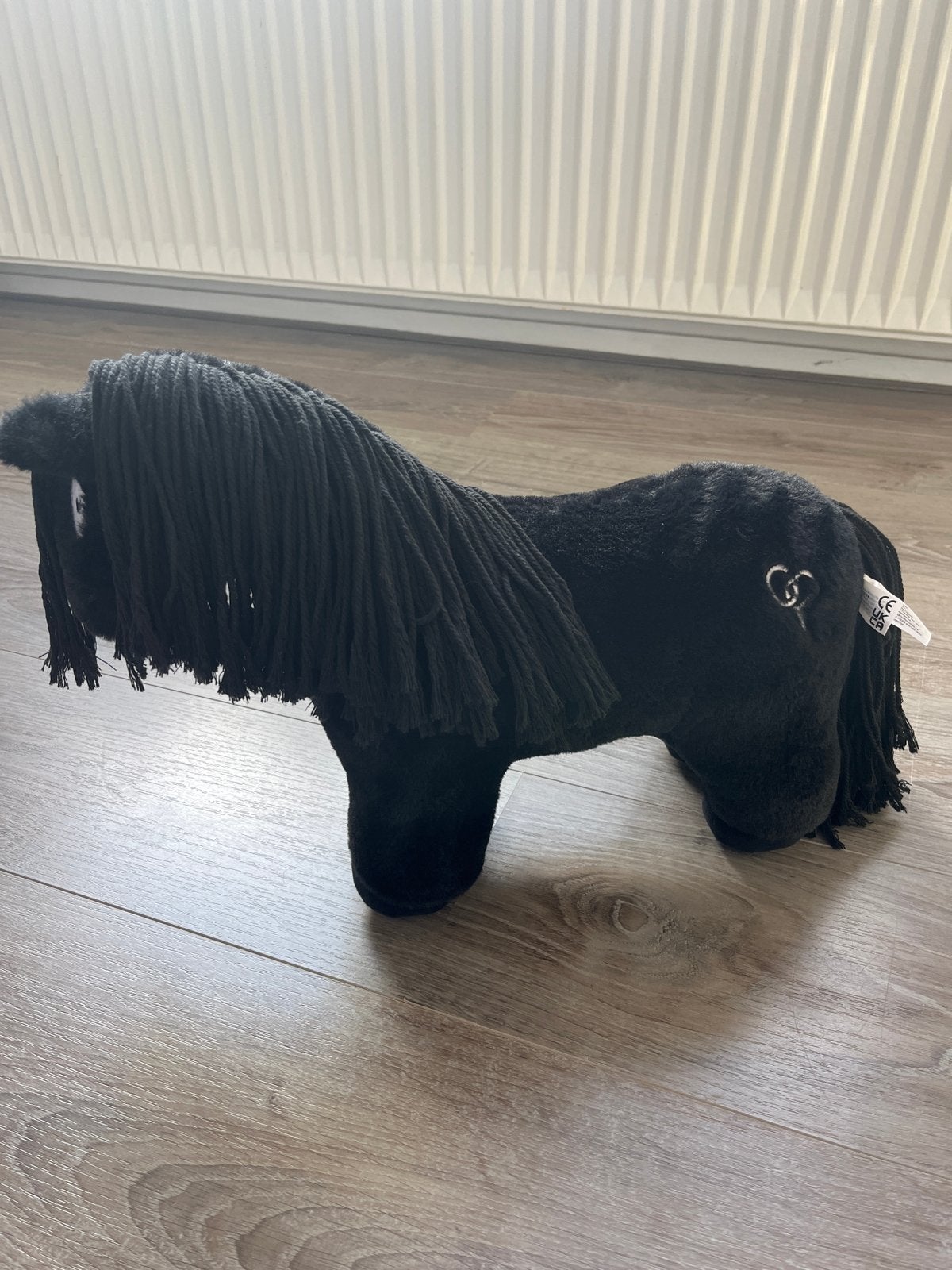 Zwarte Crafty Ponie met complete set accessoires, Paard, Zwart, Ophalen of Verzenden, Zo goed als nieuw