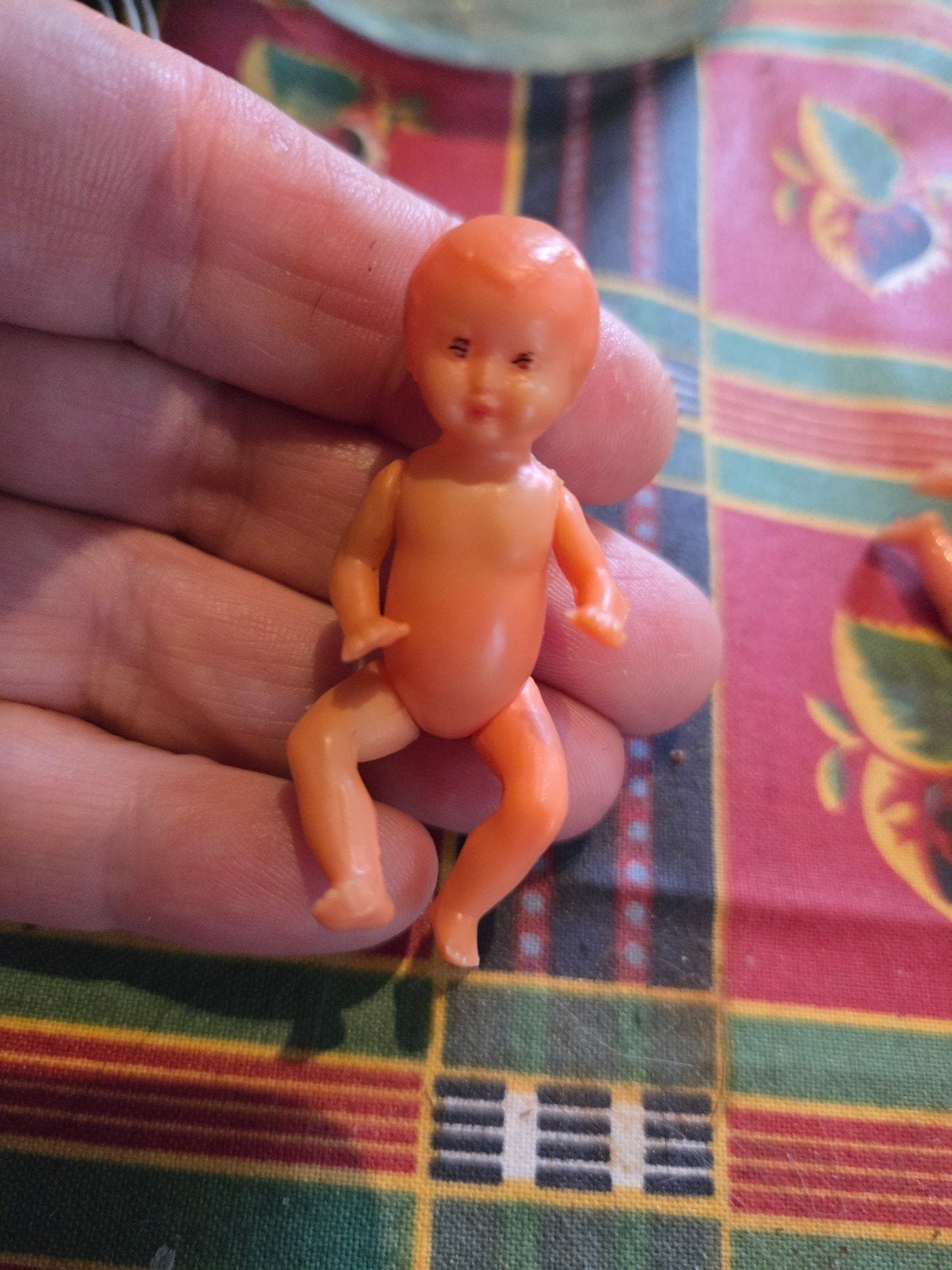 Miniatuur  popje, Verzamelen, Poppenhuizen en Toebehoren, Ophalen of Verzenden, Overige typen