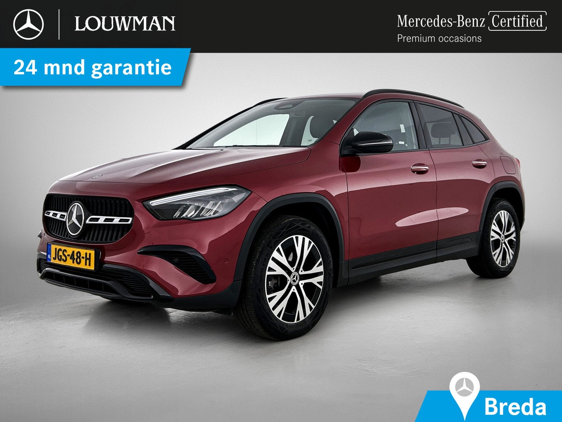 Mercedes-Benz GLA 250 e Plug-In Hybride | Trekhaak | Nightpa, Auto's, 12 maanden, 15 kWh, Leder en Stof, Bedrijf