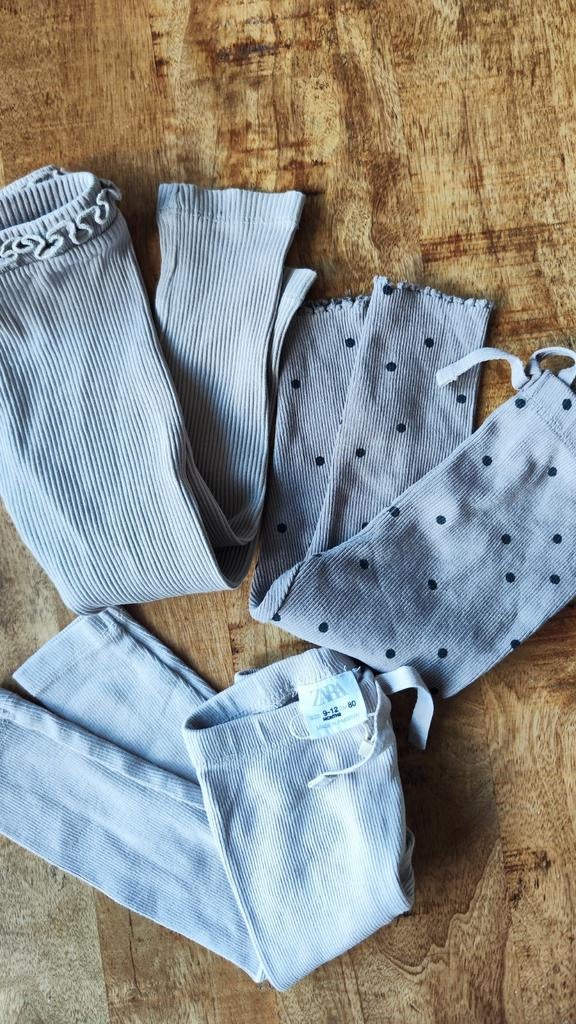 Leggings Zara en Hema maat 80, Ophalen of Verzenden, Gebruikt, Meisje