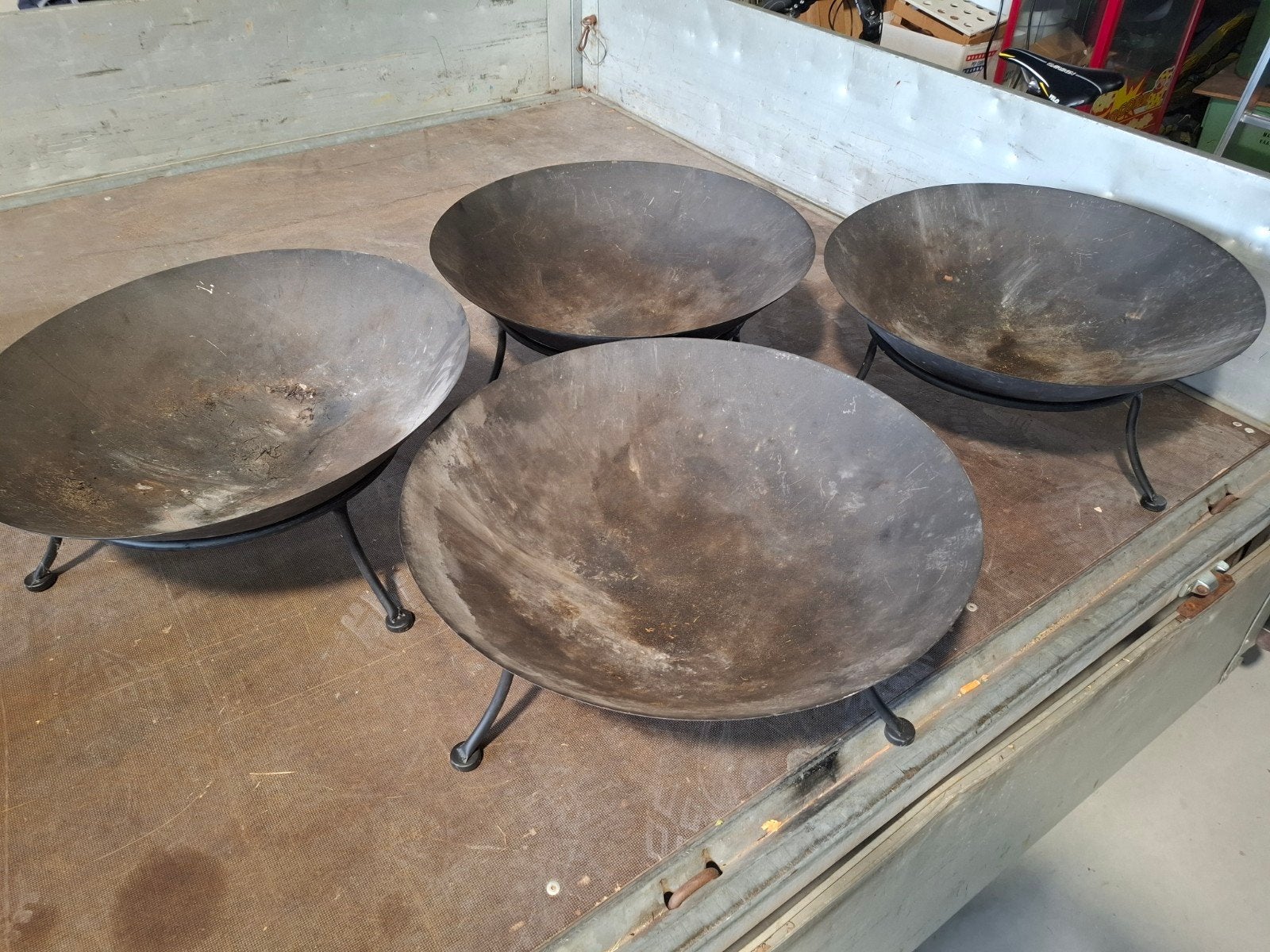 Vuurschalen, Tuin en Terras, Ophalen, Gebruikt, Vuurkorf