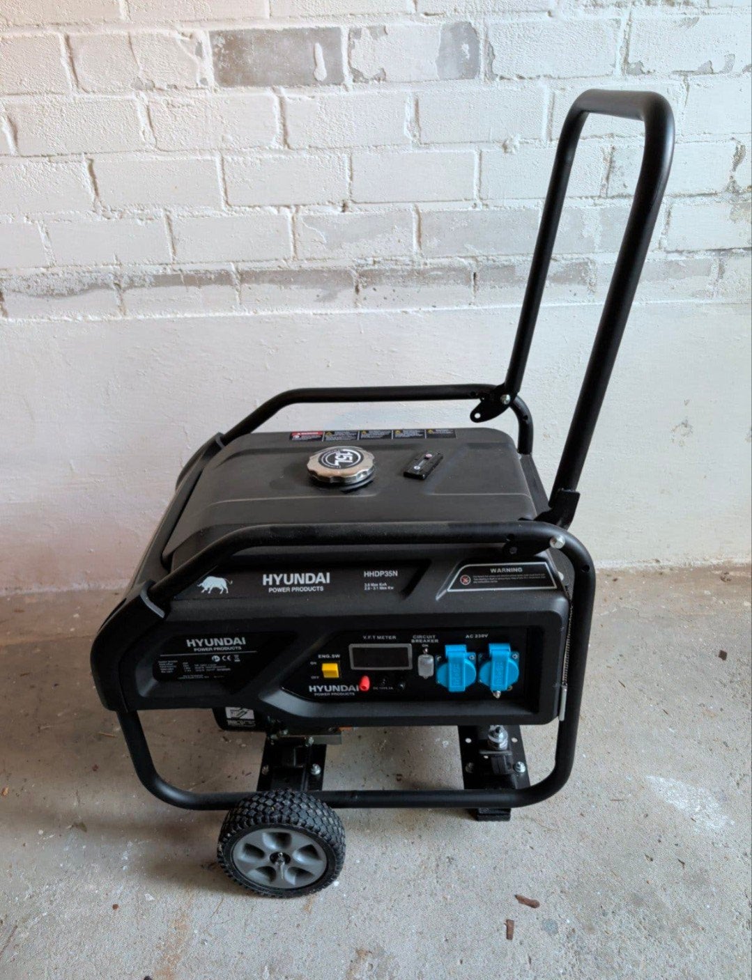 Hyundai HHDDP35N benzine generator aggregaat nieuwstaat!, Ophalen, Nieuw