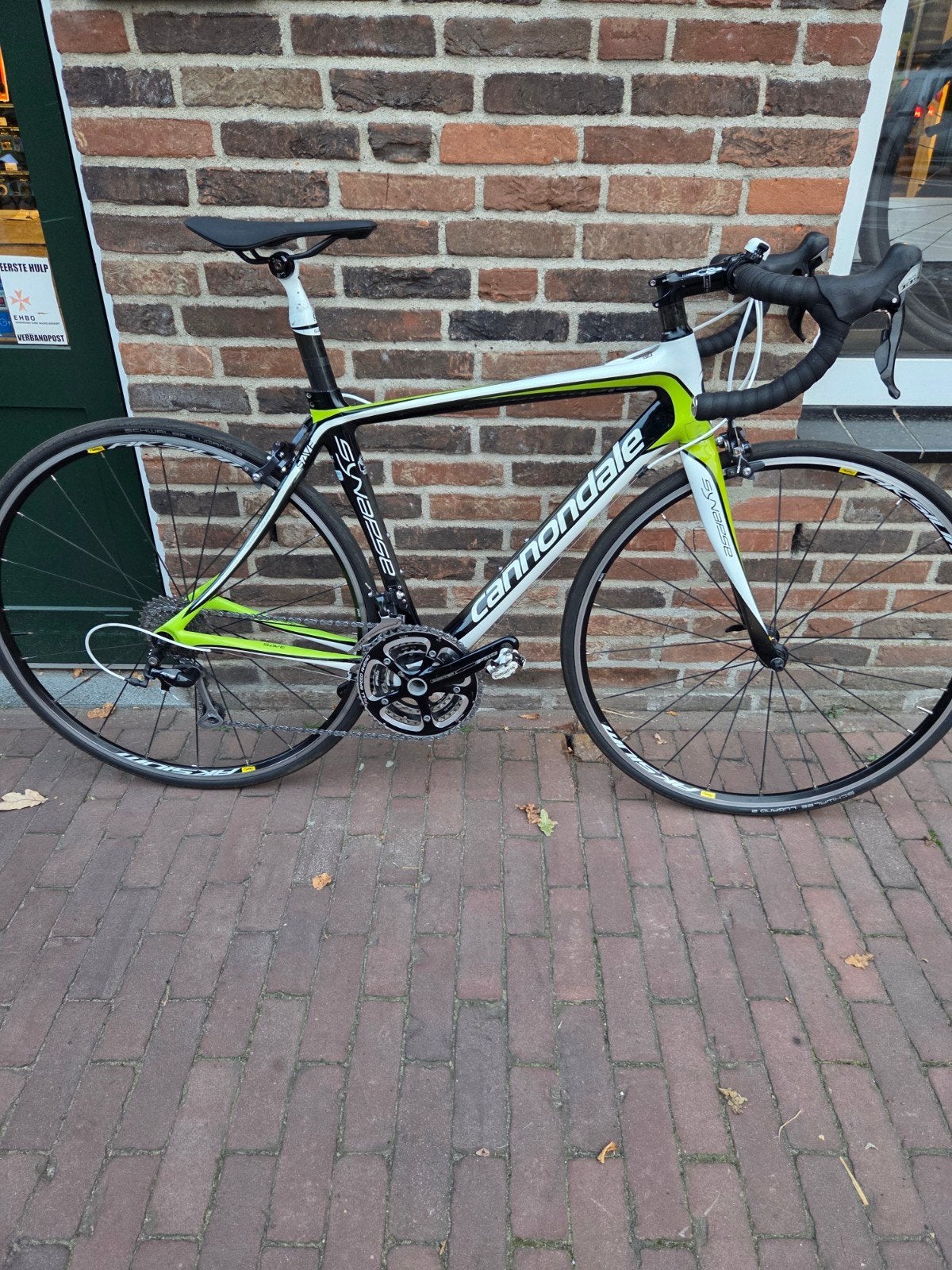 Cannondale carbon synapse 51, Fietsen en Brommers, 28 inch, Gebruikt, Carbon, Velgrem