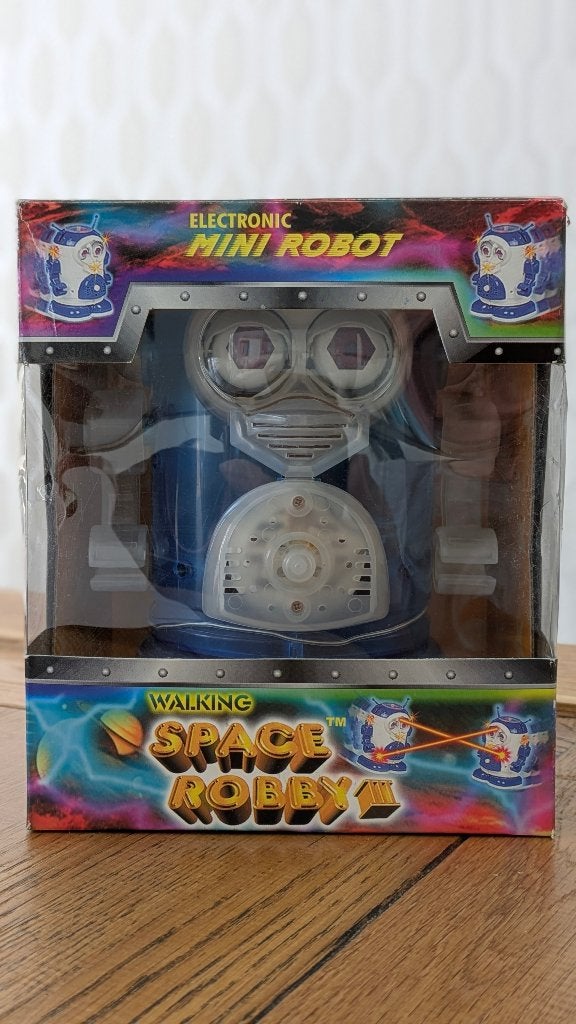 Walking Space Robby 3 Furby Electronic Mini Robot, Ophalen of Verzenden, Zo goed als nieuw