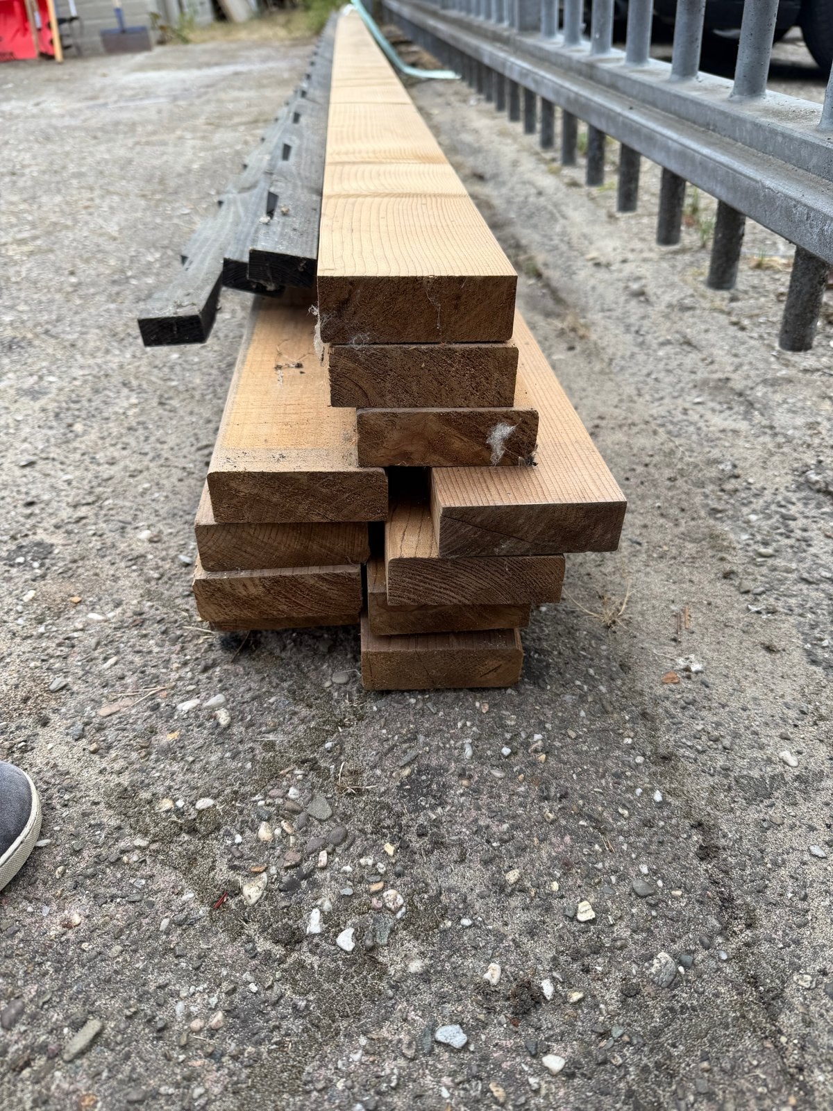 11 Nieuwe Thermo Vuren Latten 9 x 3 cm, Ophalen, 25 tot 50 mm, Nieuw, Plank
