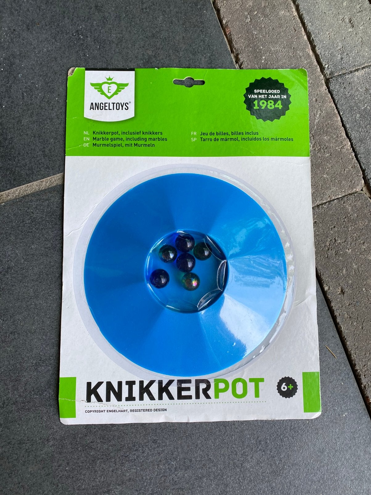 Knikkerpot blauw, Ophalen of Verzenden, Nieuw