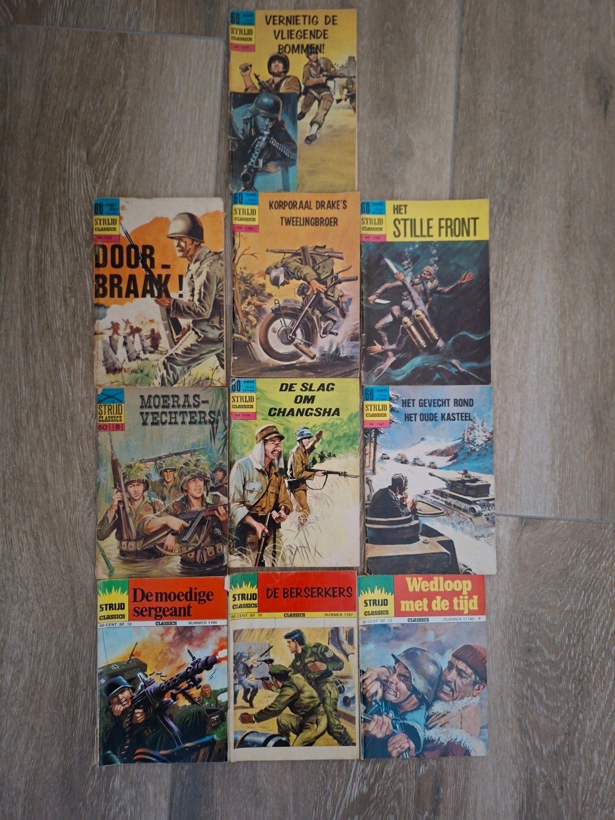 STRIJD classics 10 boekjes - Voor de verzamelaar, Boeken, Ophalen of Verzenden, Tweede Wereldoorlog, Gelezen, Algemeen