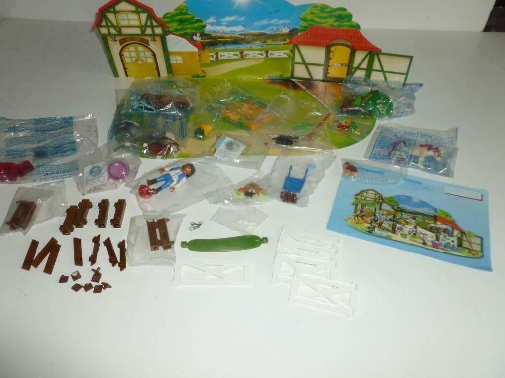 Playmobil Adventskalender Manege 9262 Vraagprijs, Ophalen of Verzenden, Nieuw, Complete set