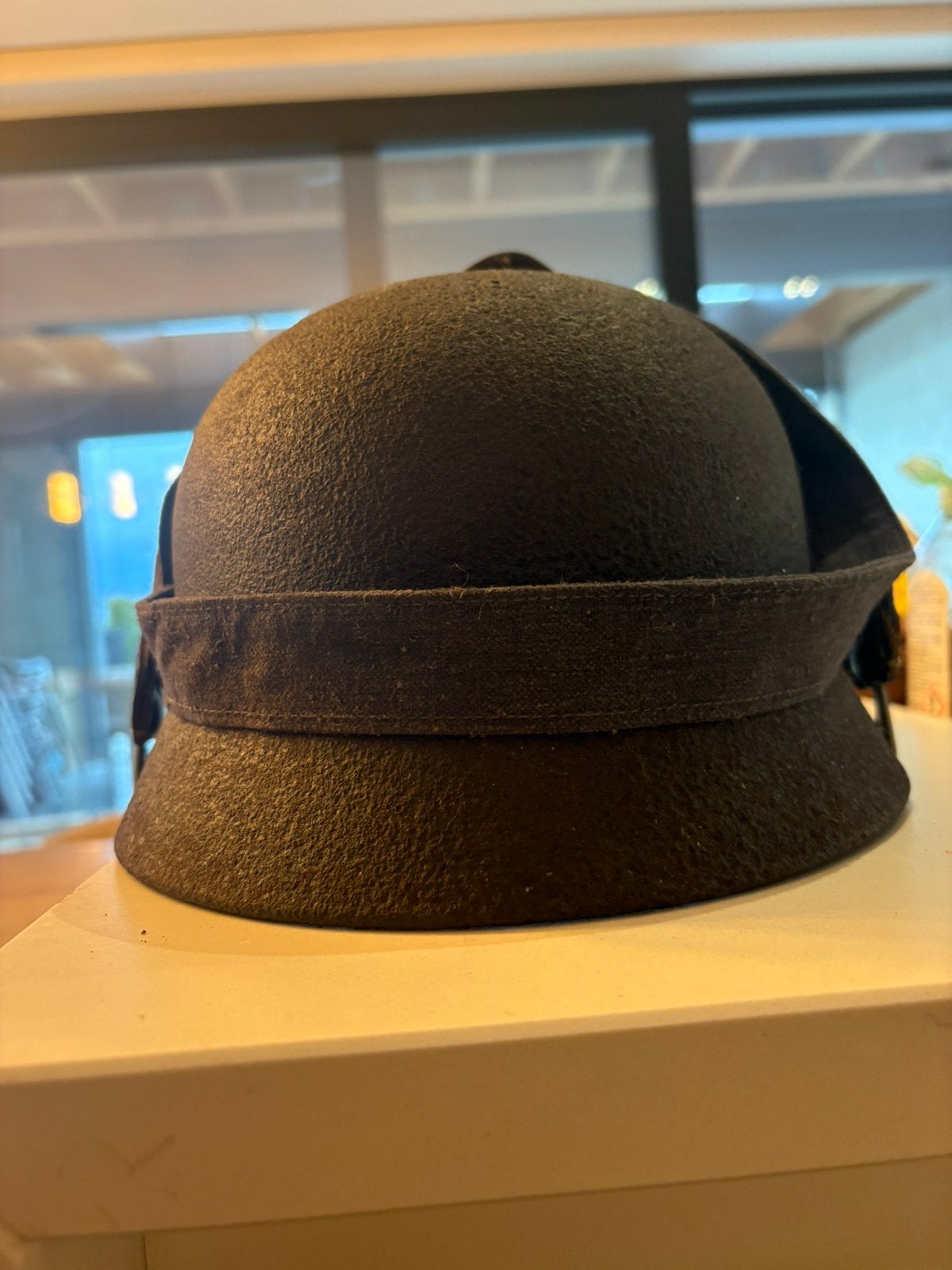 Duitse helm m 40 bovo, Ophalen of Verzenden, Duitsland, Helm of Baret