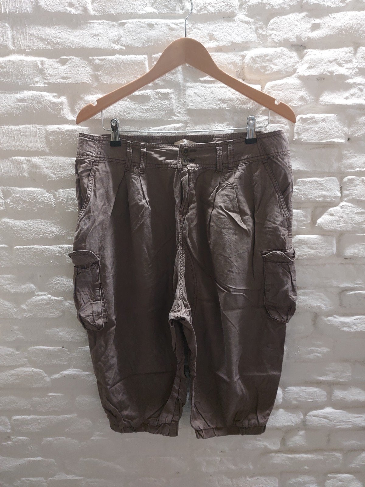 Miss Etam driekwart broek maat 42, Bruin, Verzenden, Maat 42/44 (L), Driekwart