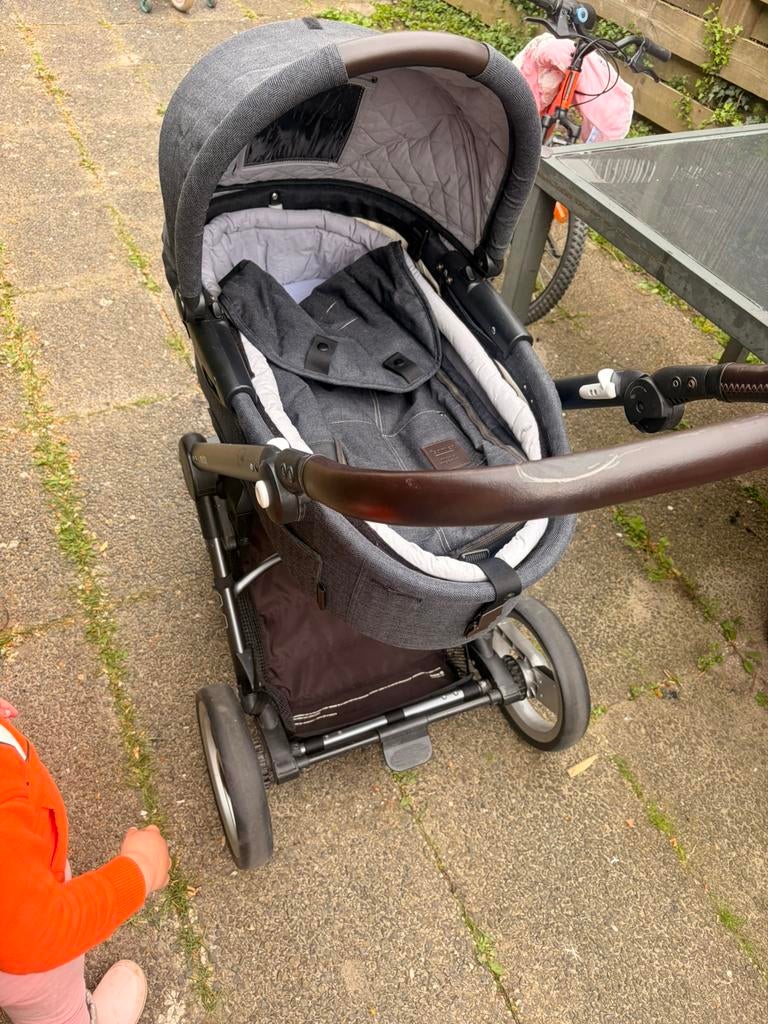 Mutsy Evo 3-in-1 Kinderwagen - Complete set (+Maxi Cosi), Ophalen, Gebruikt, Overige merken