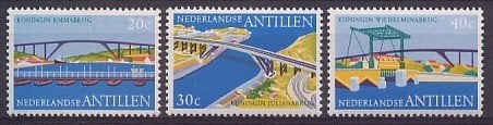 Nederlandse Antillen 500/2 postfris Bruggen 1975, Ophalen of Verzenden, Postfris