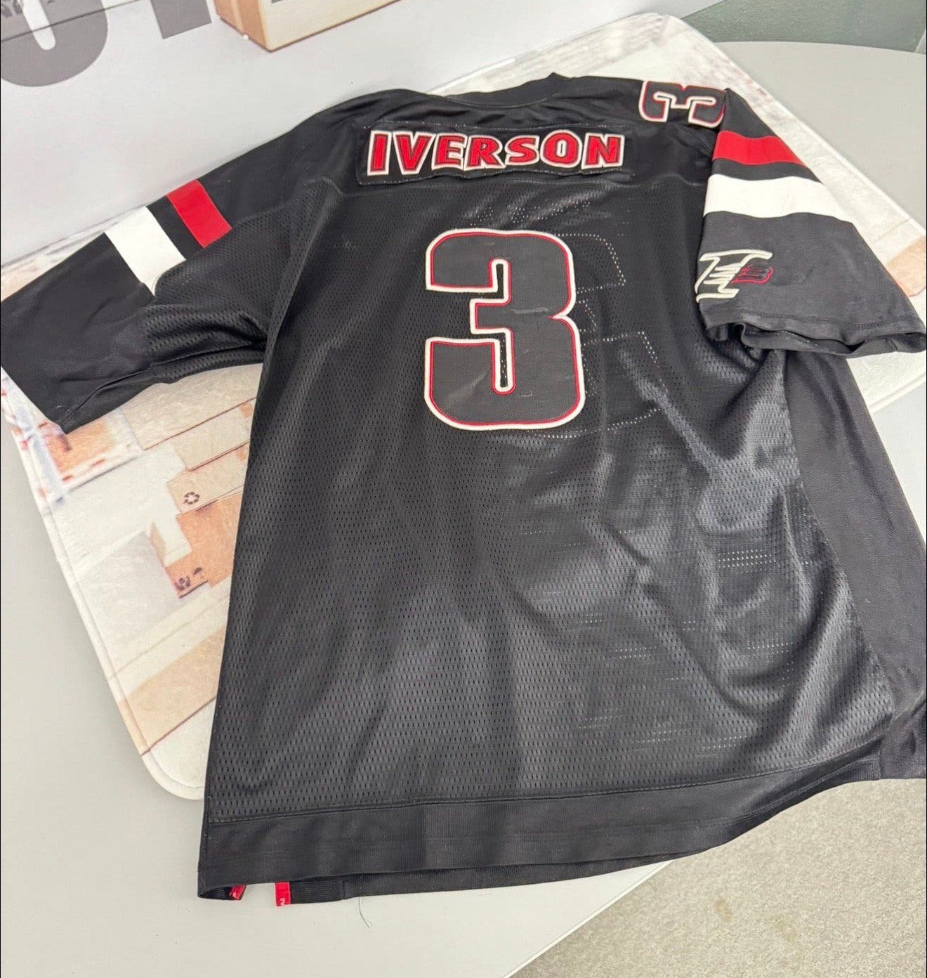 Vintage Allen Iverson #3 Limited Reebok basketball Jersey XL, P, P, P, Ophalen of Verzenden