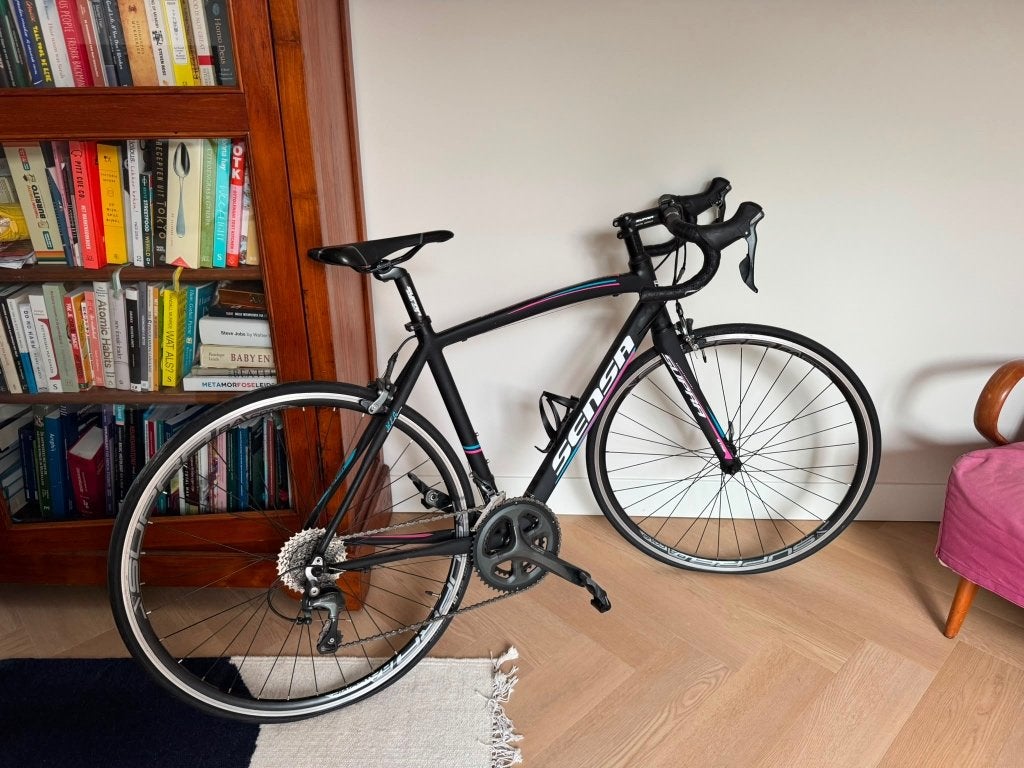 Sensa tiagra damesfiets, Fietsen en Brommers, Fietsen | Racefietsen, Velgrem, Aluminium, 49 tot 53 cm, Zo goed als nieuw
