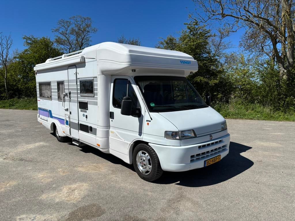 Fiat Ducato 230 met Fendt opbouw, Ringverwarming, Fiat, Treinzit, Tot en met 3