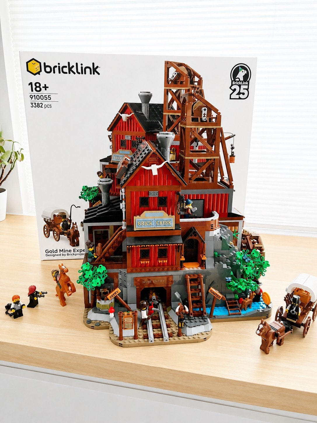 Lego Bricklink Gold Mine 910055, Ophalen of Verzenden, Zo goed als nieuw